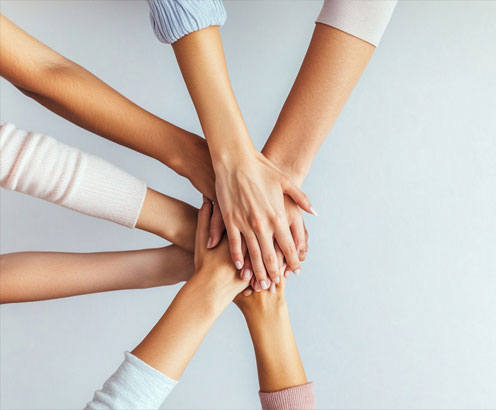 Handshake between business partners symbolizing trust